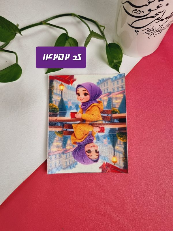 پنل هندزفری حجاب بنفش (کد14252)